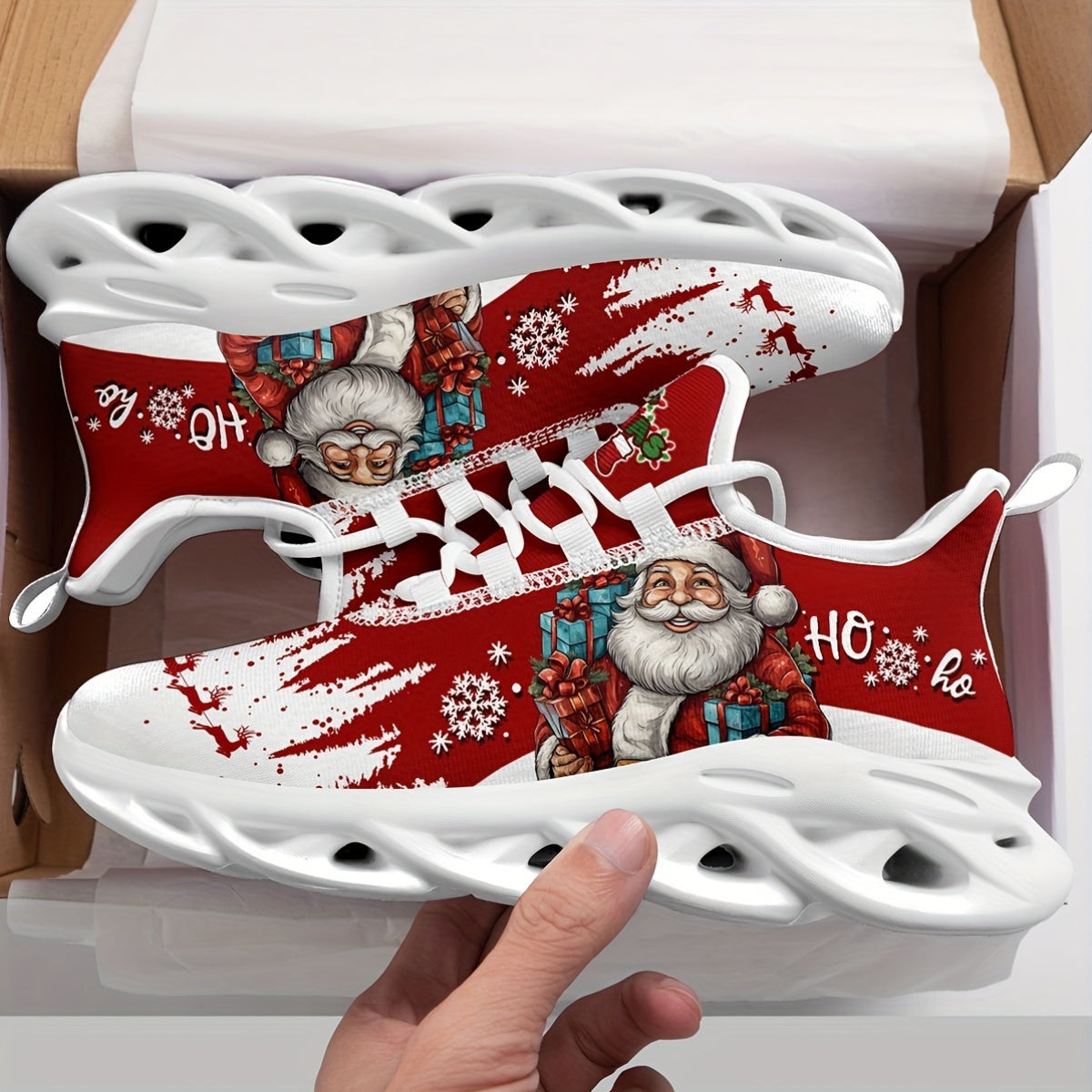 Ho Ho Ho! Santa sneakers