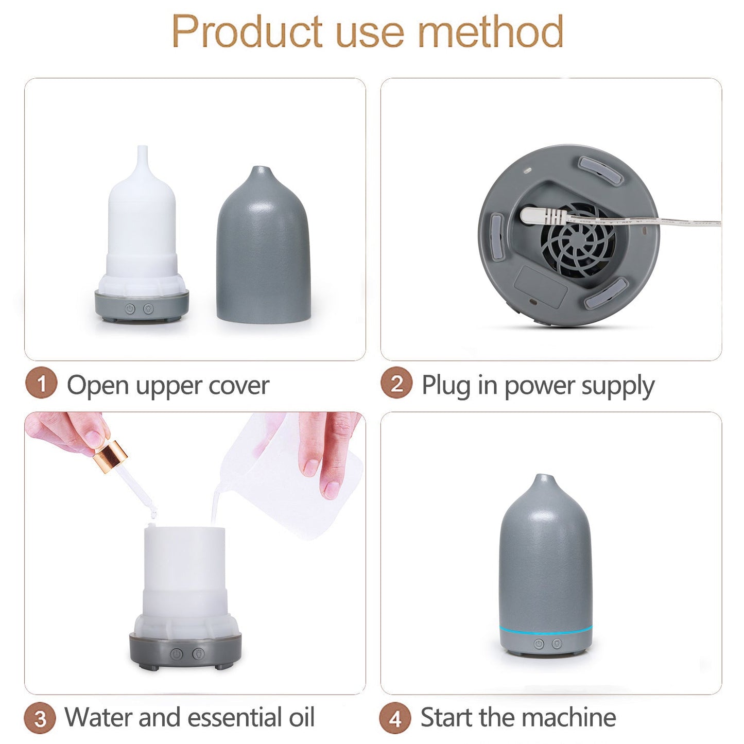 Inner Peace Pro - Grey - Aroma Diffuser
