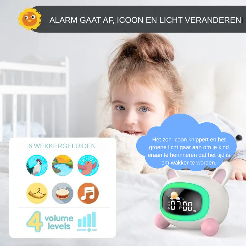 De kinderwekker die kinderen leert slapen – voor een rustige avond!