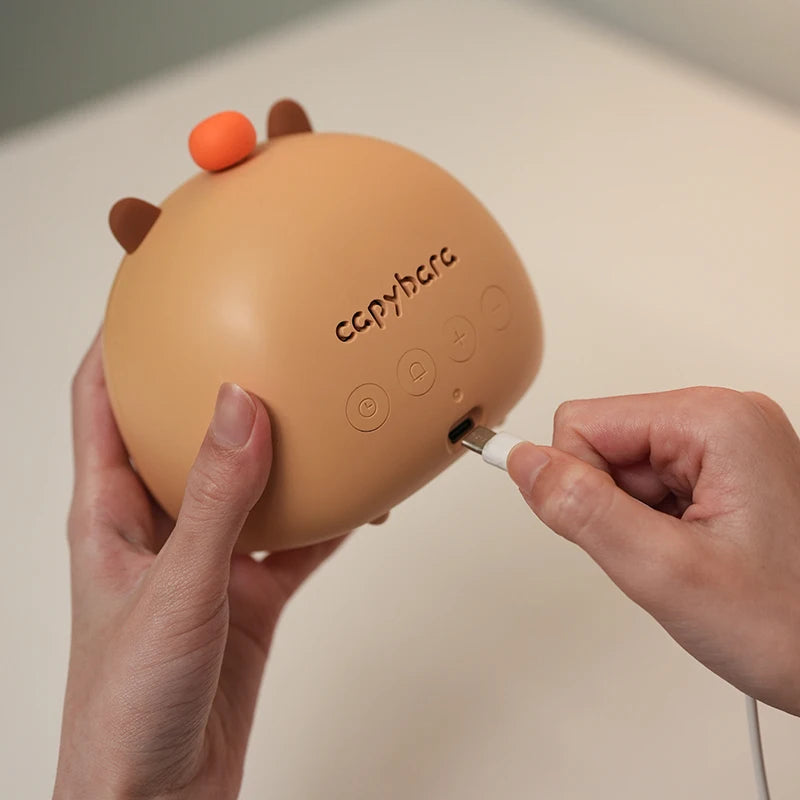 Capybara LED-wekker