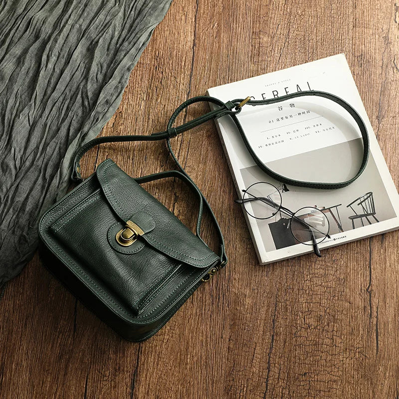 Premium leren handtas – zacht, duurzaam & elegant