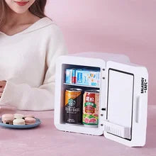 4L Mini make-up koelkast met LED spiegel