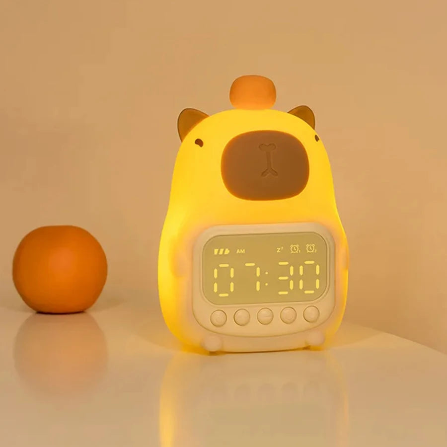 Capybara LED-wekker