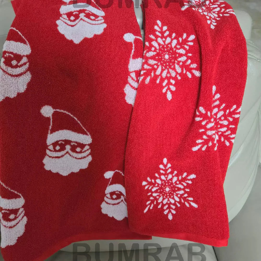 Kerst Handdoekenset – Zacht, Absorberend & Vol Feestvreugde!