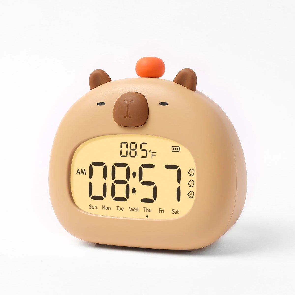 Capybara LED-wekker