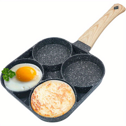 4-gat Non-stick Koekenpan - Maifan Coating