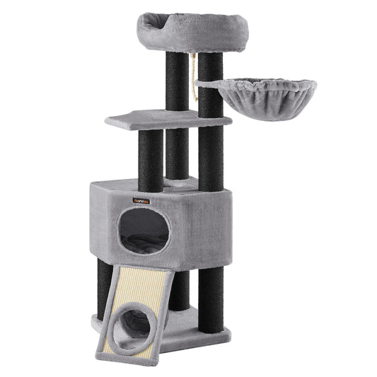 Feandrea krabpaal 141 cm – extra stabiel met dikke kolom en kantelbeveiliging | bespaar tot €60