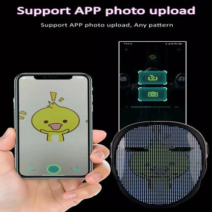 Bluetooth rgb led masker – halloween, kerst & carnaval