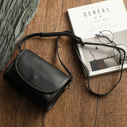 Premium leren crossbody Tas – Vintage look, moderne functionaliteit