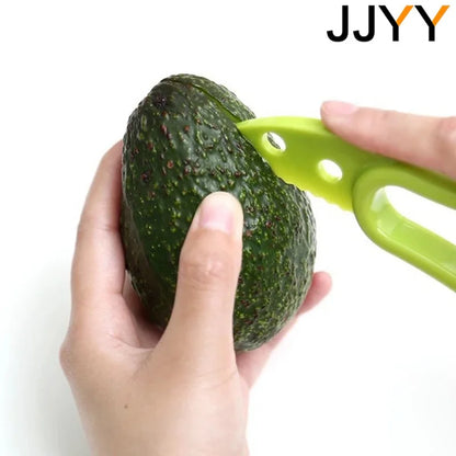 3-in-1 avocado slicer met ontpitter en scheplepel