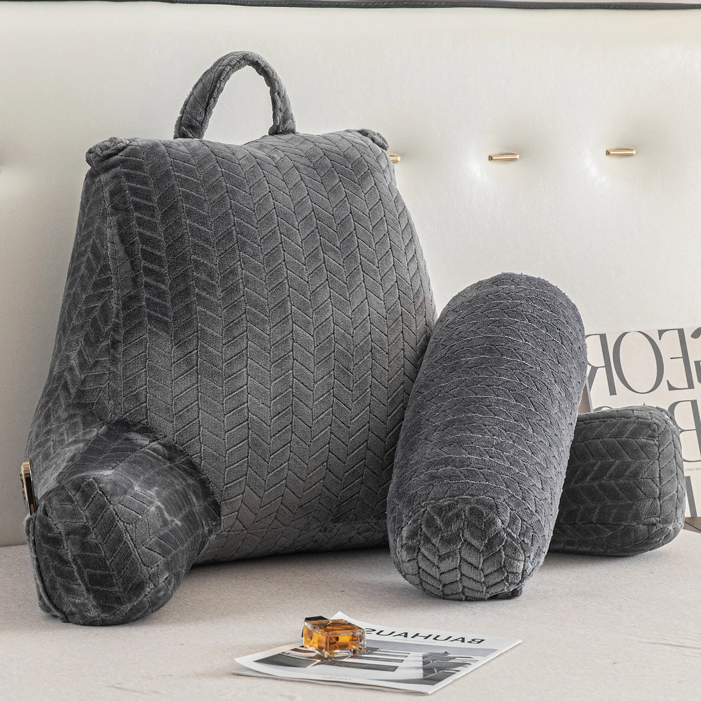 XXL volwassen leeskussen rugkussen