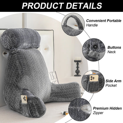 XXL volwassen leeskussen rugkussen