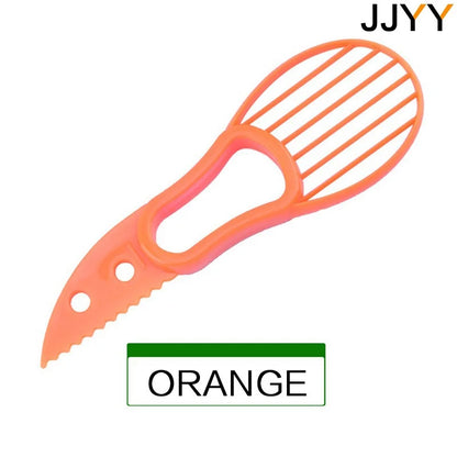 3-in-1 avocado slicer met ontpitter en scheplepel