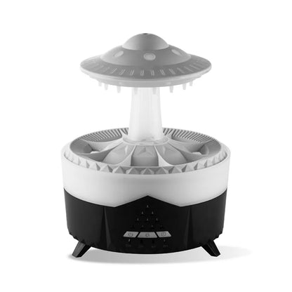 UFO & Kerstboom Luchtbevochtiger met RGB Verlichting - Aroma Diffuser