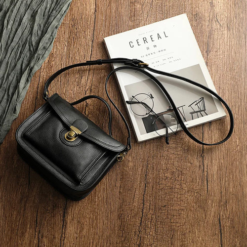 Premium leren handtas – zacht, duurzaam & elegant