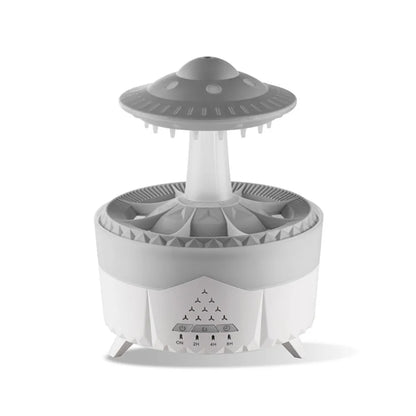 UFO & Kerstboom Luchtbevochtiger met RGB Verlichting - Aroma Diffuser