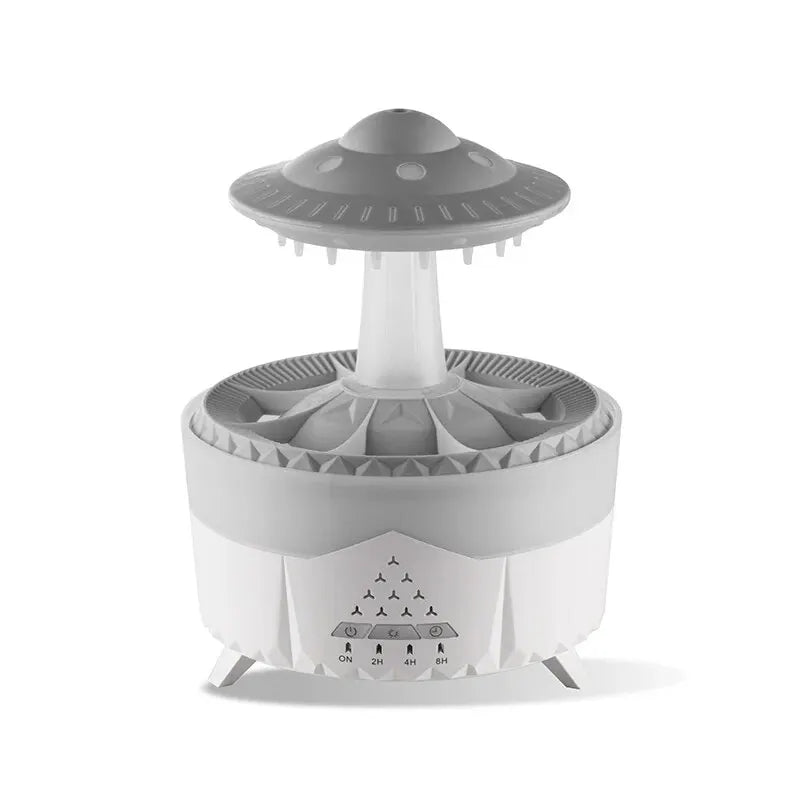 UFO & Kerstboom Luchtbevochtiger met RGB Verlichting - Aroma Diffuser