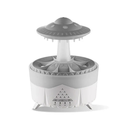 UFO & Kerstboom Luchtbevochtiger met RGB Verlichting - Aroma Diffuser