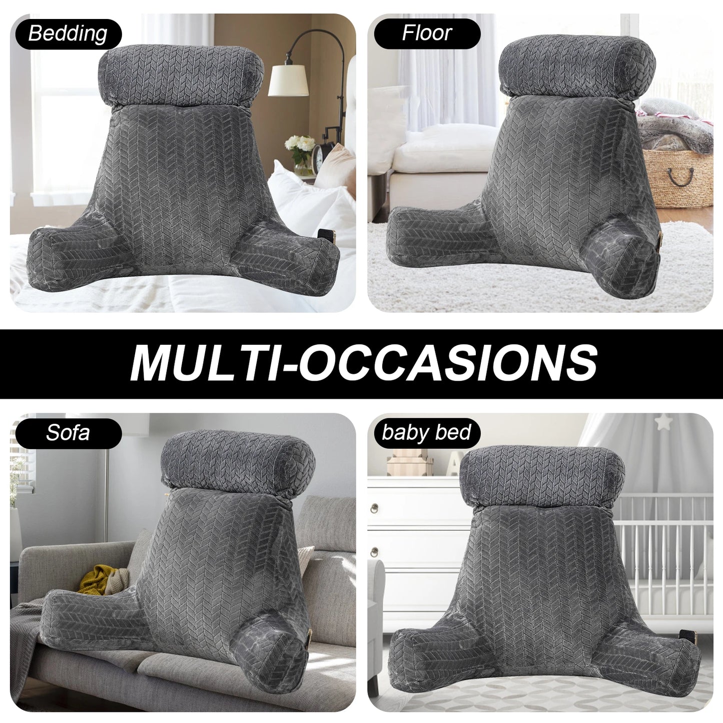 XXL volwassen leeskussen rugkussen