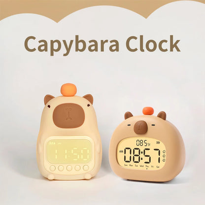 Capybara LED-wekker