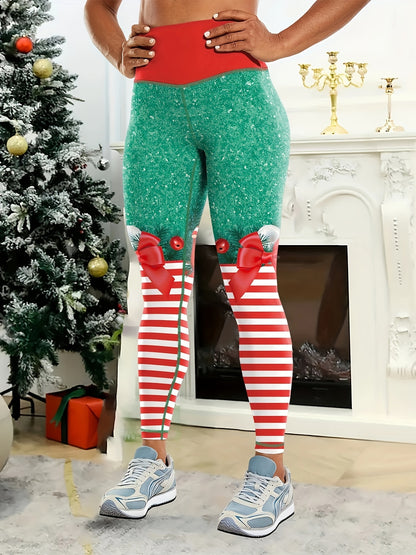 Kerst yoga legging voor de feestdagen!