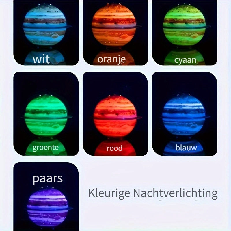 USB Luchtbevochtiger met LED-verlichting - 330ml Aromadiffuser