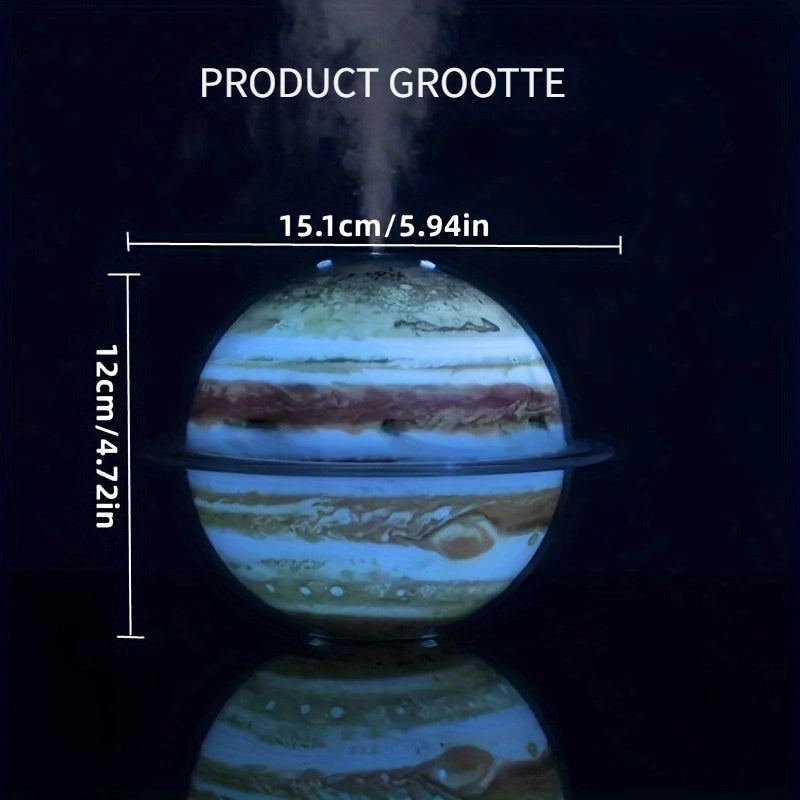 USB Luchtbevochtiger met LED-verlichting - 330ml Aromadiffuser