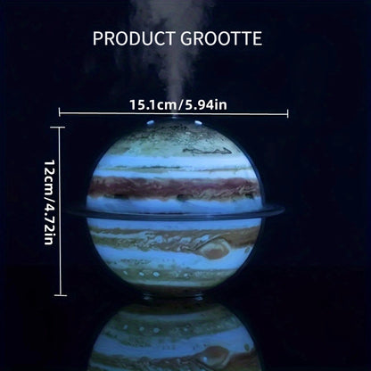 USB Luchtbevochtiger met LED-verlichting - 330ml Aromadiffuser